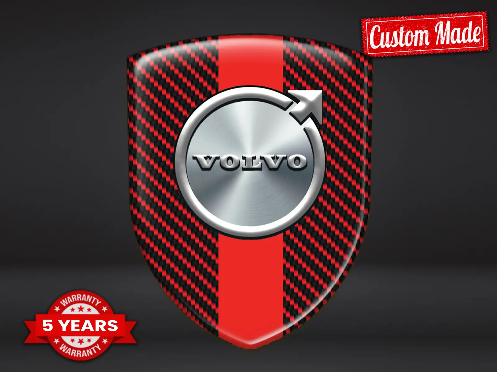 Volvo Parabrisas Pegatinas Auto Máximo Duradero Estilo Pro